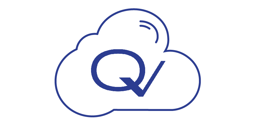 Icons Blauw Koppeling Cloud QV breed