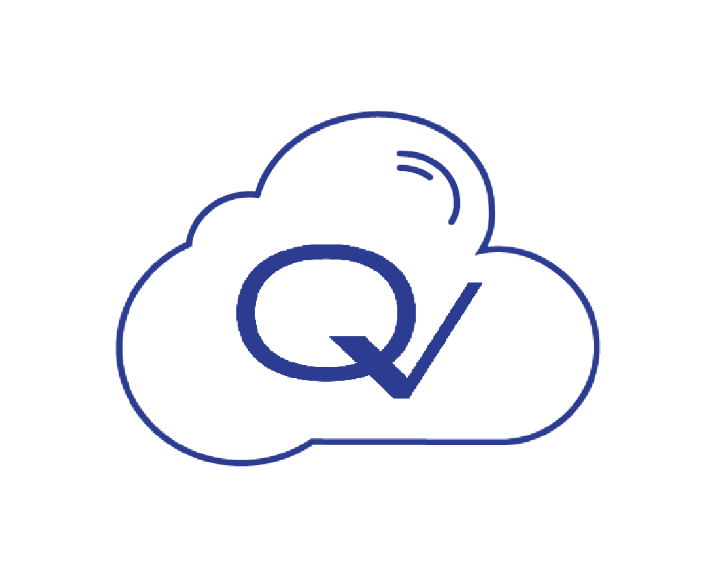 Icons Blauw Koppeling Cloud QV groot