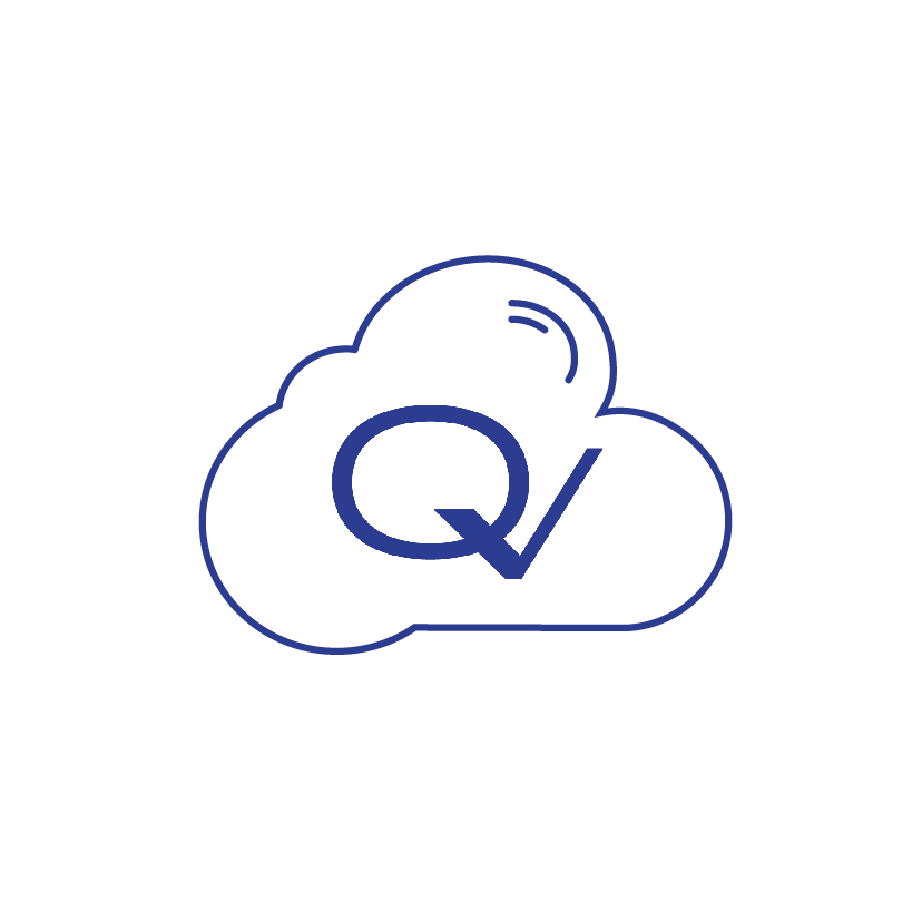 Icons Blauw Koppeling Cloud QV