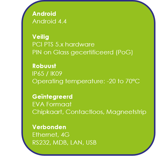 Worldline VALINA SPECS