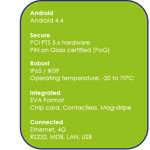 Worldline VALINA SPECS 500 EN
