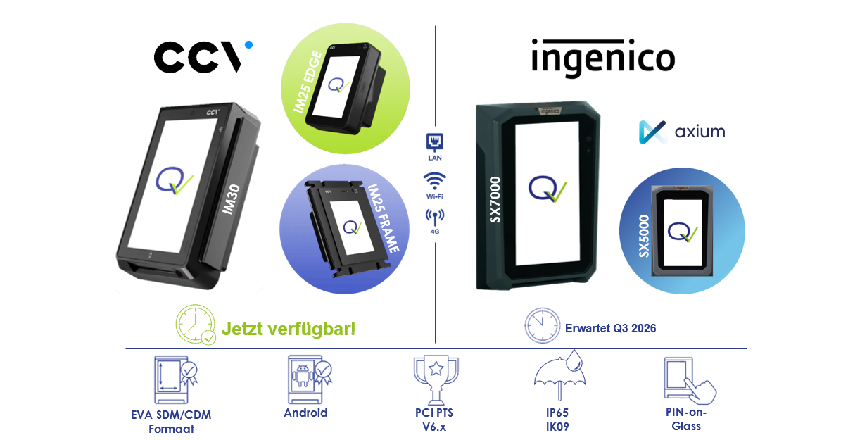 Opvolgers CCV Ingenico 1200 DE