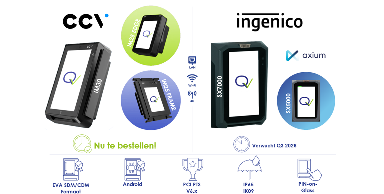 Opvolgers CCV Ingenico 1200