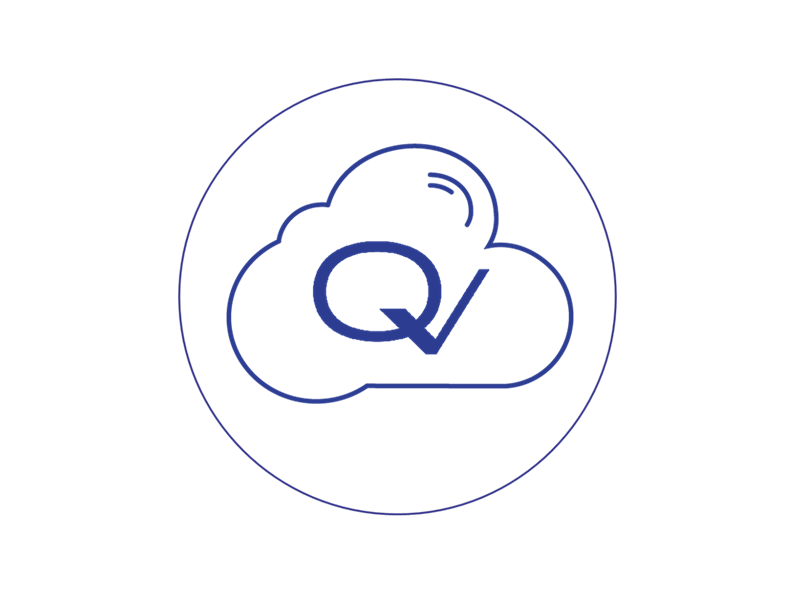 Iconen Q Vend Blauw Segment Cloud Cirkel 800x600